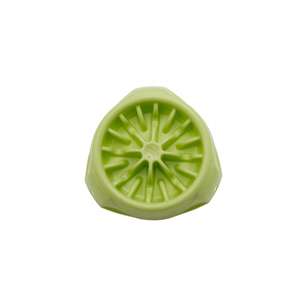 COMEDOURO LENTO AJUSTÁVEL 3 EM 1 OUTWARD HOUND FEEDER - VERDE