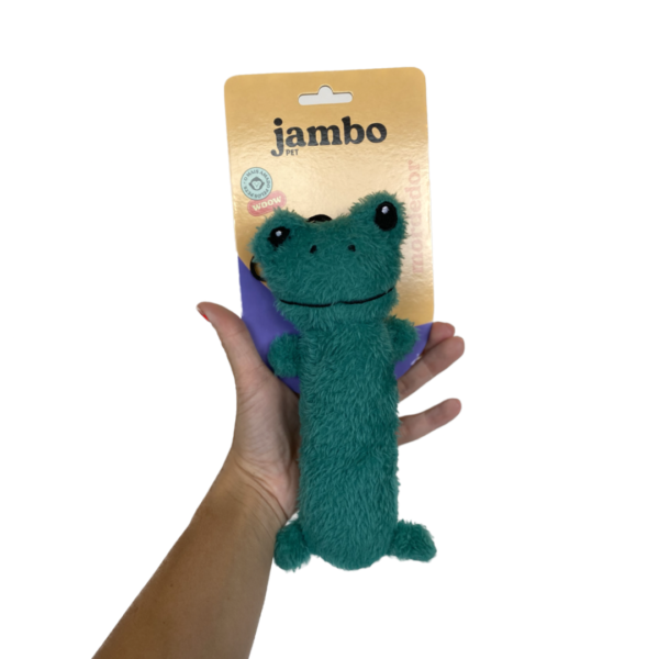 PELÚCIA BARRIGUINHA  PLUSH SAPO VERDE - JAMBO