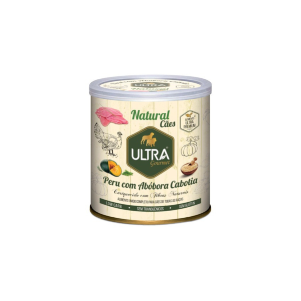 PATÊ ULTRA GOURMET 100% NATURAL SABOR PERU COM ABÓBORA PARA CÃES 300G