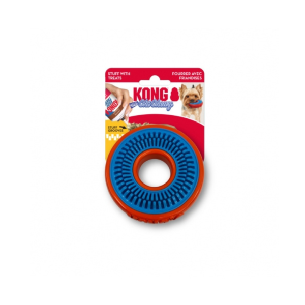 BRINQUEDO RECHEAVEL KONG CHICHEWY ZIPPZ RING