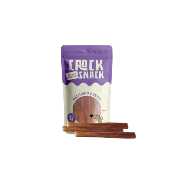 CROCK SNACK PALITINHO BOVINO - ESÔFAGO BOVINO 10UNI - FREBO