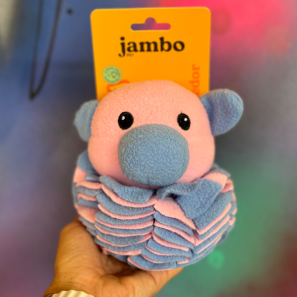 BRINQUEDO PELÚCIA PARA FUÇAR  PORCO - JAMBO