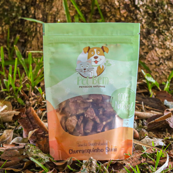Churrasquinho Suíno (pulmão suíno) 25g - Pet Bem