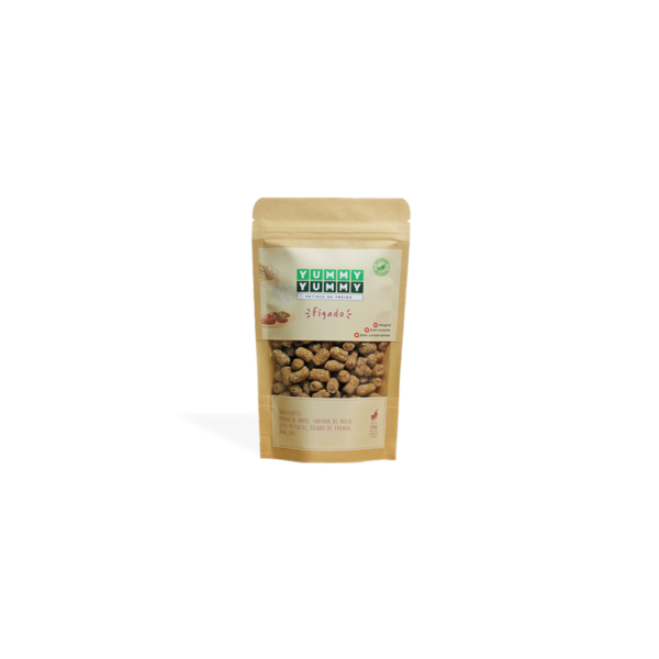 Petisco de Treino Natural Para Cães Fígado - yummy yummy