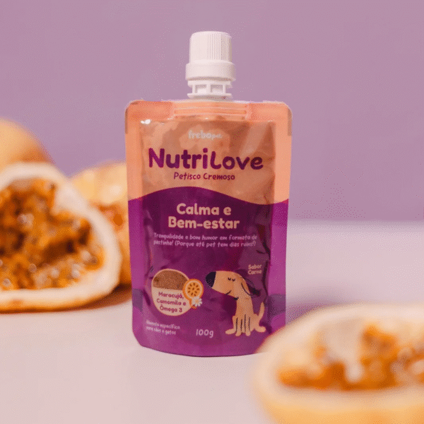 Calma e Bem-Estar - NutriLove Petisco Cremoso Funcional 100g